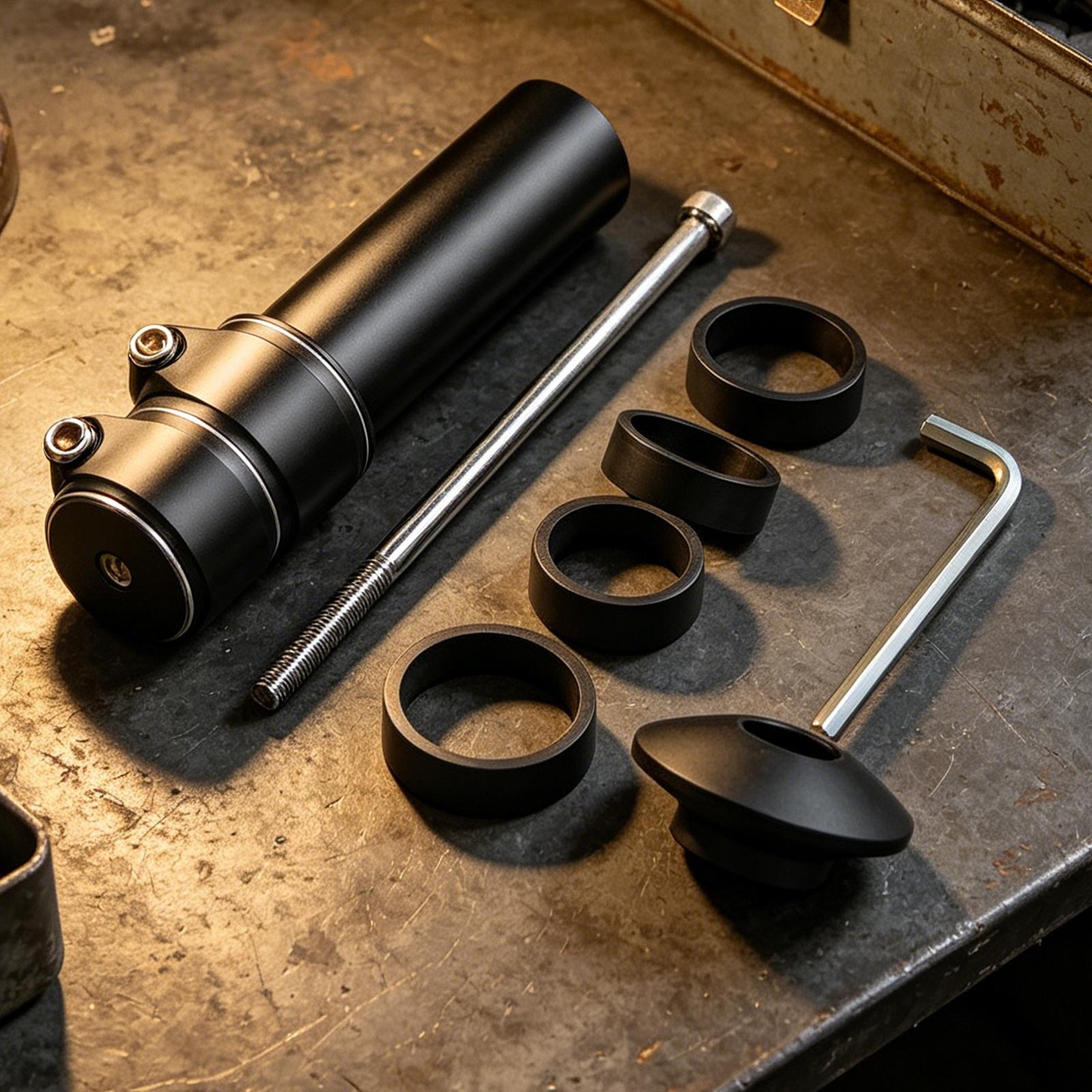 Handlebar Riser Stem - Handlebar Risers Adjustable Aluminium Alloy Lifter