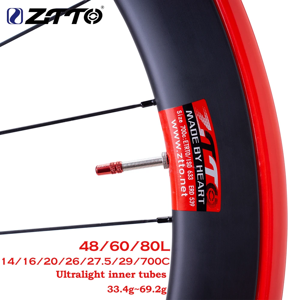 Mountain Biking Shoes - ZTTO Ultralight Bicycle Inner Tubes TPU
