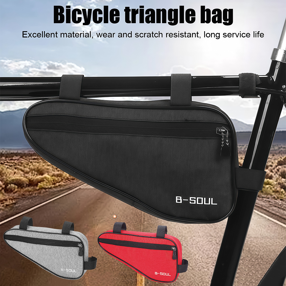 Mountain Biking Hip Pack - 1PCS Bike Triangle Frame Bag -