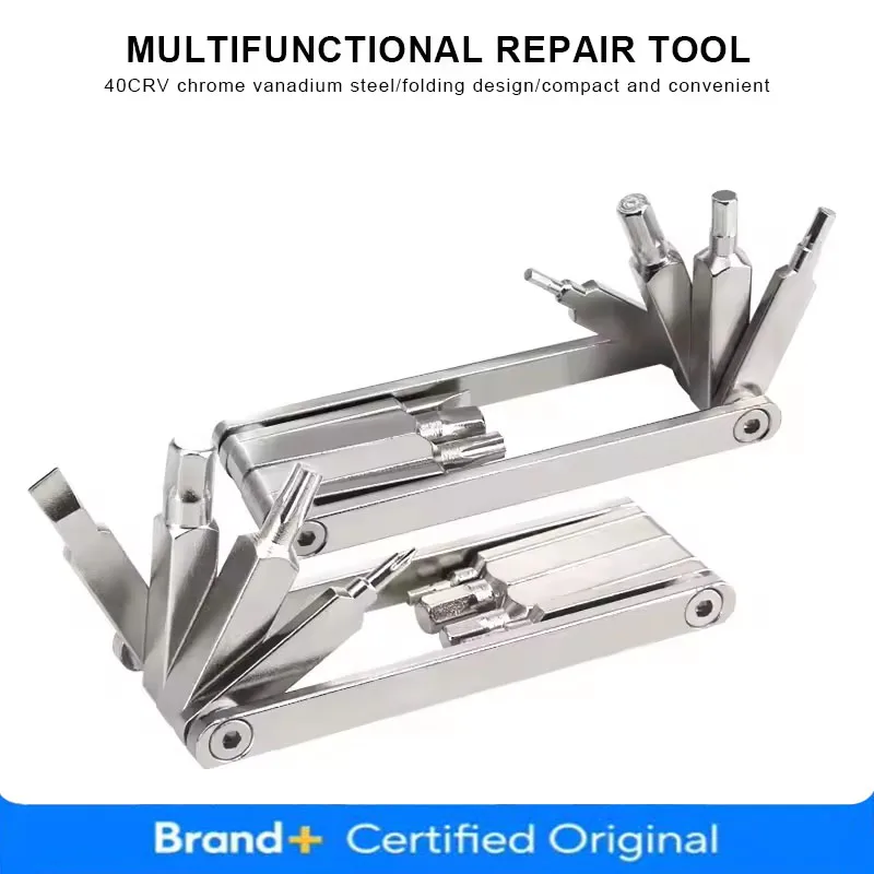 Mountain Biking Stuff - 8-in-1 Bicycle Multi-Tool Kit - Portable