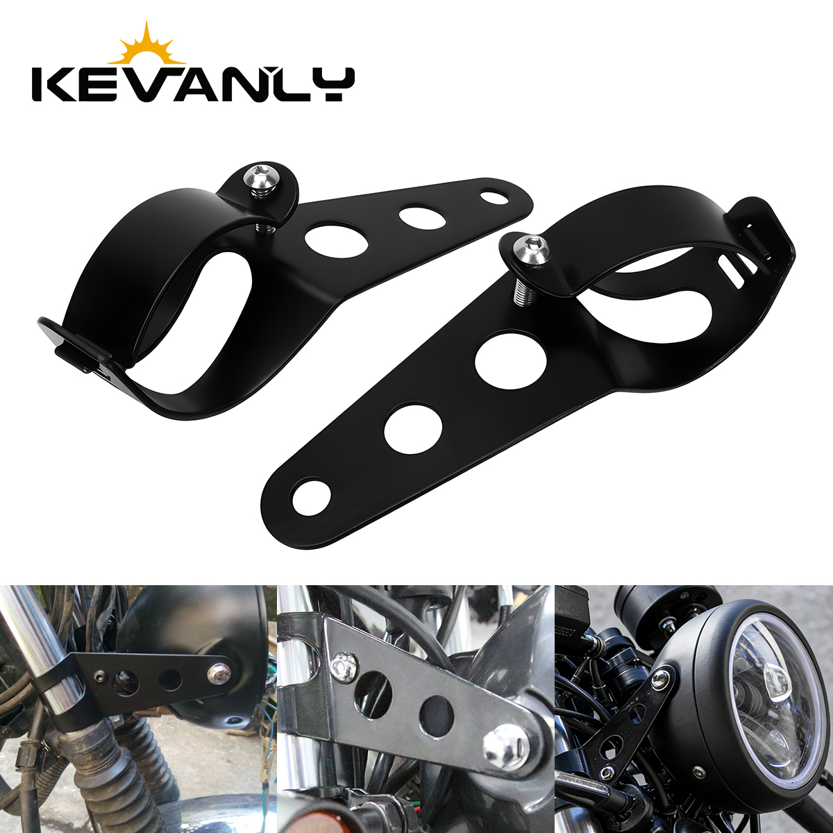 Mountain Biking Las Vegas - 28-36mm 35-43mm Motorcycle Headlight Mount Bracket