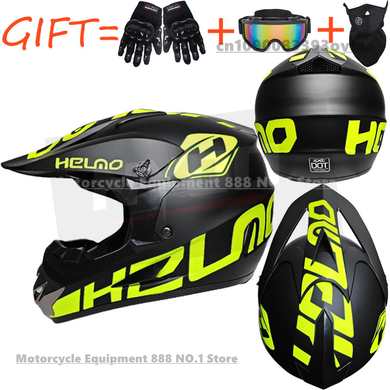 Mountain Biking Helmet Full Face - bicycle MTB motocross racing helmet motocross