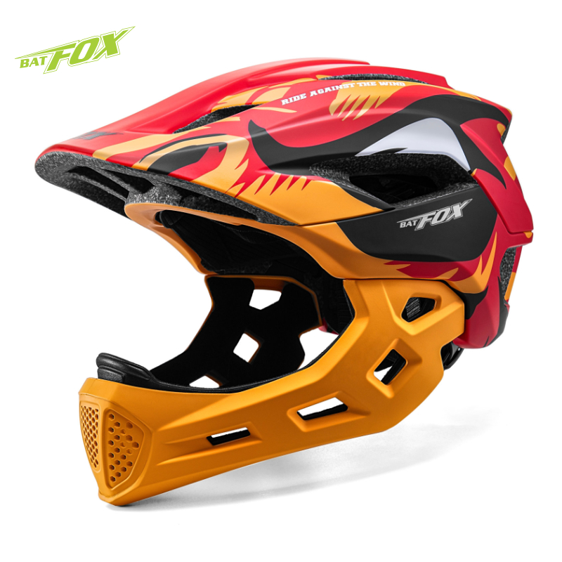 BATFOX Kids Full Face Bike Hel – Mountain Biking Helmet Full Face recenzja i cena