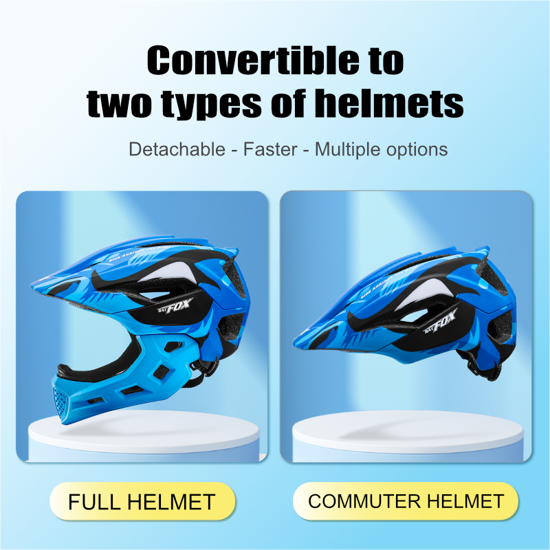BATFOX Kids Full Face Bike Hel – Mountain Biking Helmet Full Face recenzja i cena