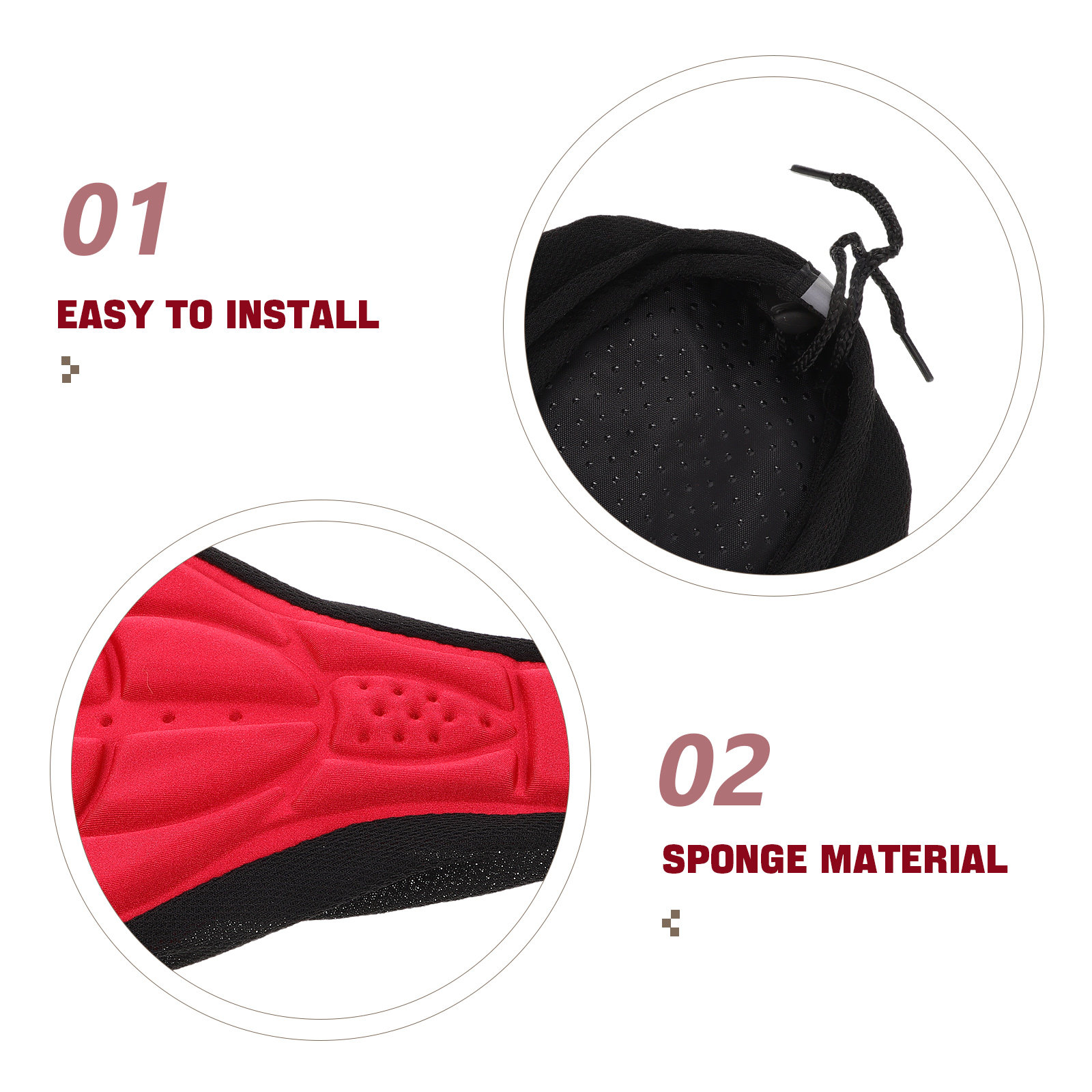 2Pcs Bike Seat Cushion Cover B – Mountain Biking Gear recenzja i cena