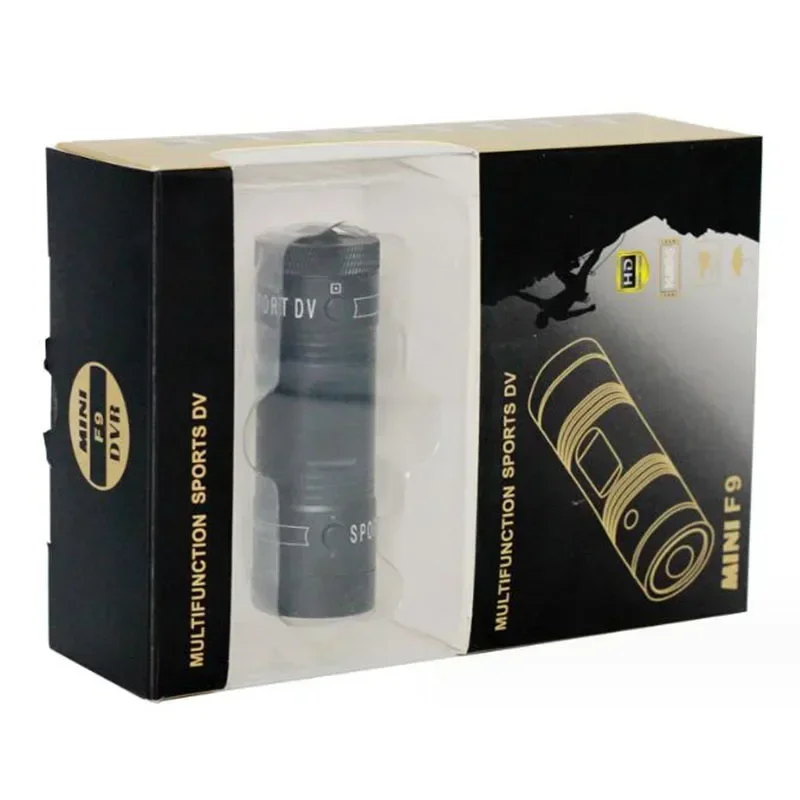 Mini F9 Camera Full HD 1080p M – Mountain Biking Videos recenzja i cena