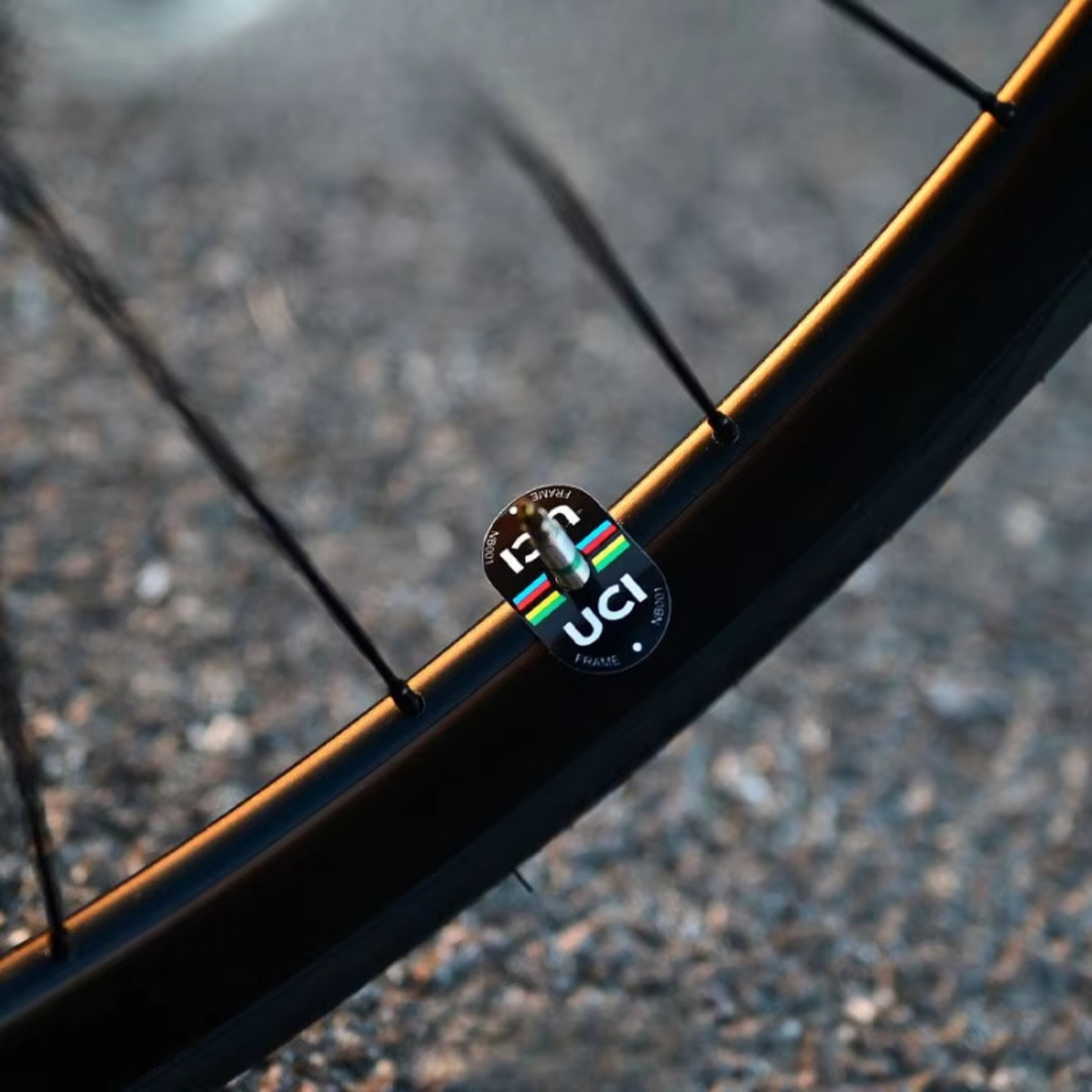 UCI Cycling Frame Stickers Dur – Mountain Biking Quotes recenzja i cena