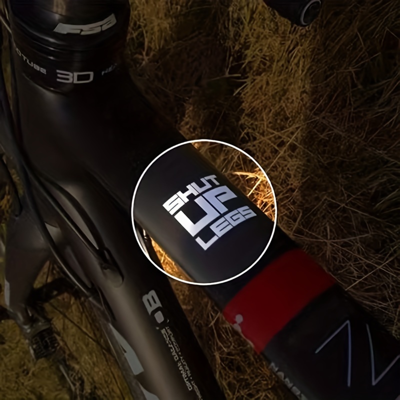 Shut up leg frame sticker moto – Mountain Biking Quotes recenzja i cena