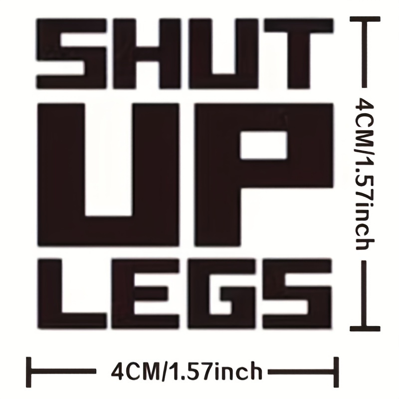 Shut up leg frame sticker moto – Mountain Biking Quotes recenzja i cena