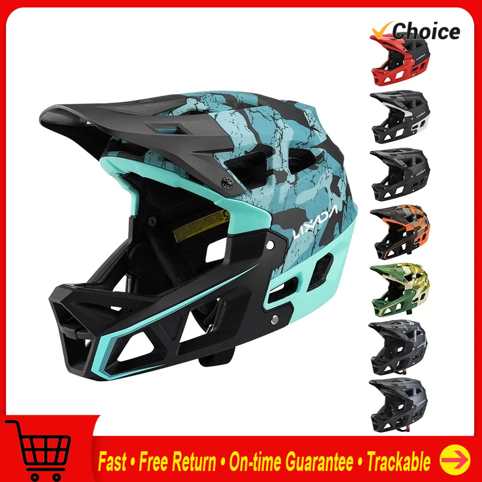 Mountain Bike Safety Cycling G – Mountain Biking Helmet Full Face recenzja i cena