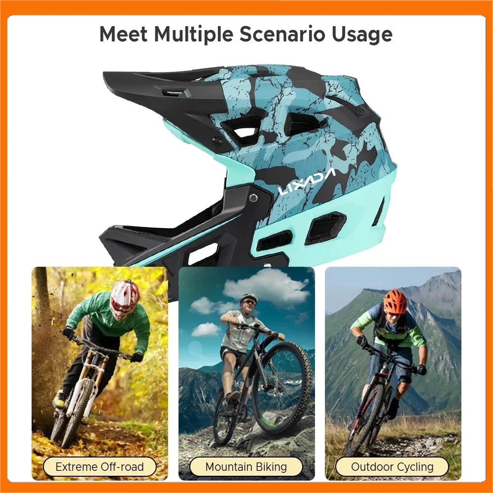 Mountain Bike Safety Cycling G – Mountain Biking Helmet Full Face recenzja i cena