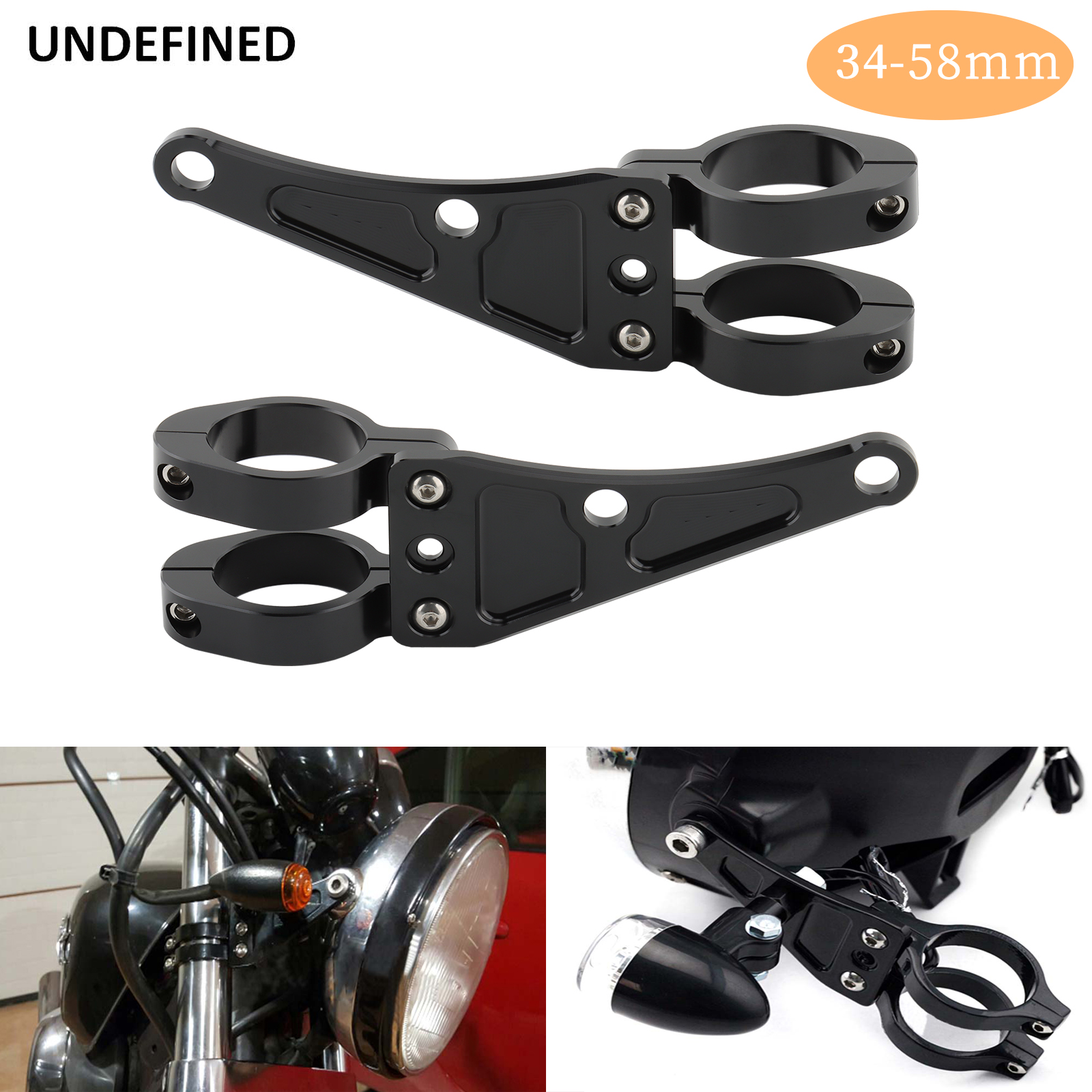 33mm-58mm Headlight Bracket Mo – Mountain Biking Las Vegas recenzja i cena