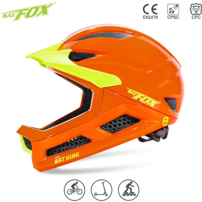 BATFOX Kids Full Face Mountain – Mountain Biking Helmet Full Face recenzja i cena