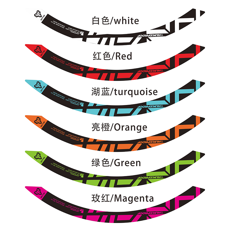 READU Horizon MTB rim stickers – Mountain Biking Quotes recenzja i cena