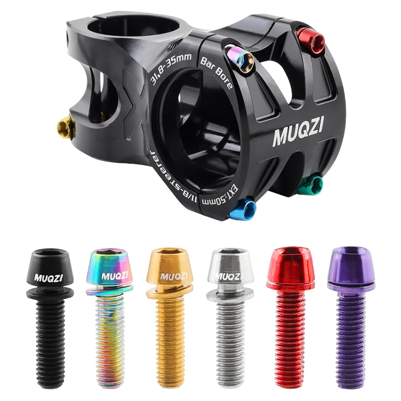 MUQZI 6pcs Stem Bolts M5x17mm  – Handlebar Riser Stem recenzja i cena