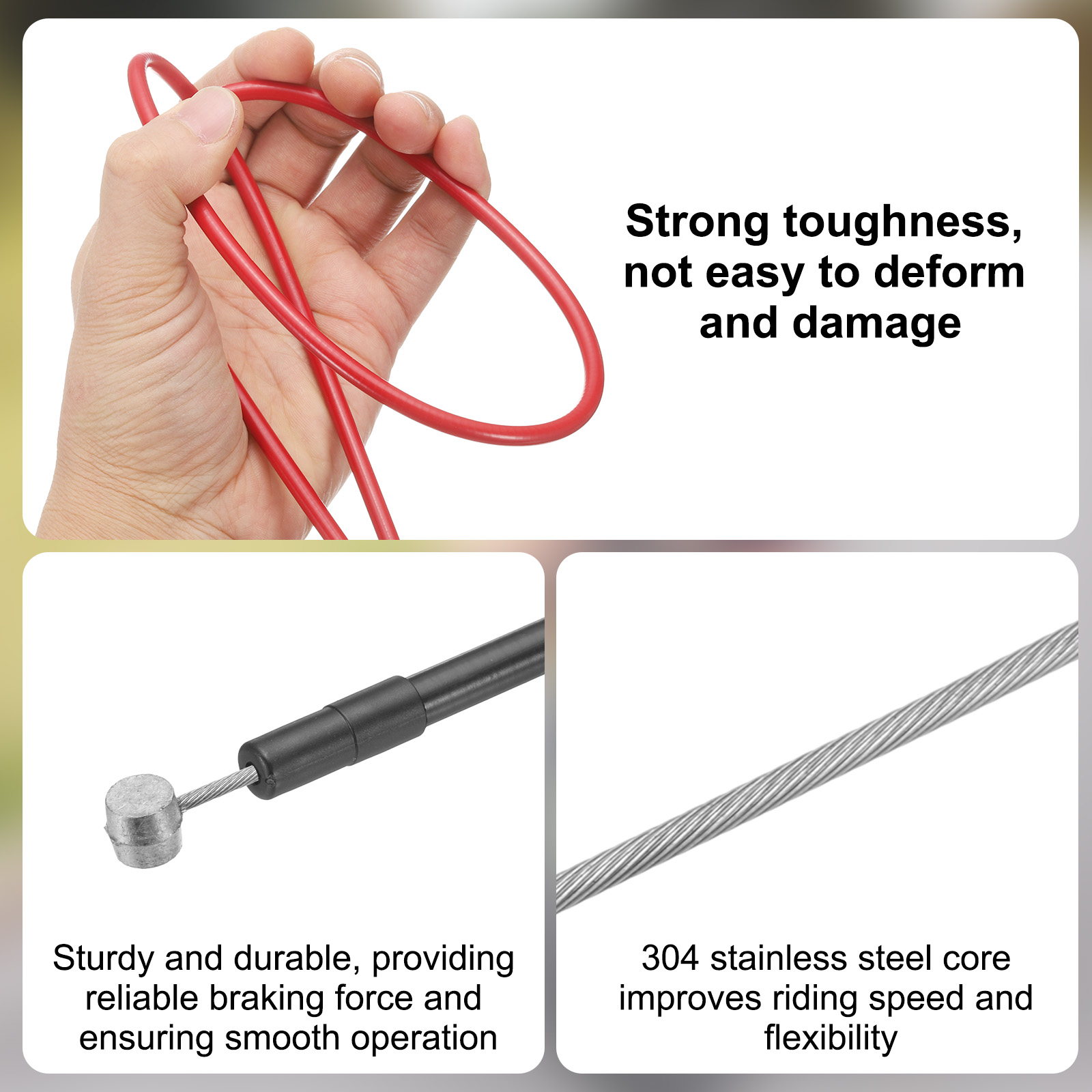 Uxcell 2m/2.5m Bike Brake & Sh – Mountain Biking Stuff recenzja i cena