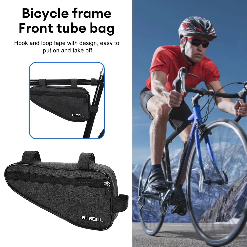 1PCS Bike Triangle Frame Bag - – Mountain Biking Hip Pack recenzja i cena