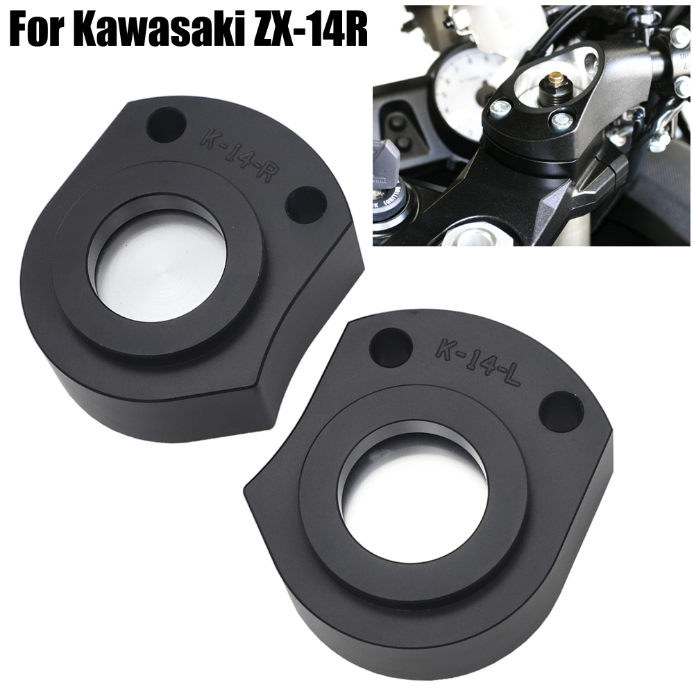 2PCS ZX14R 2018 Motorcycle Han – Handlebar Riser Stem recenzja i cena
