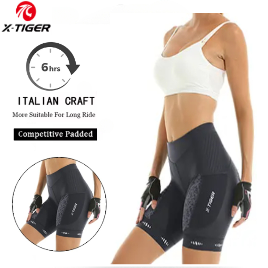 X-TIGER Women Cycling Shorts R – Mountain Biking Shorts Women recenzja i cena