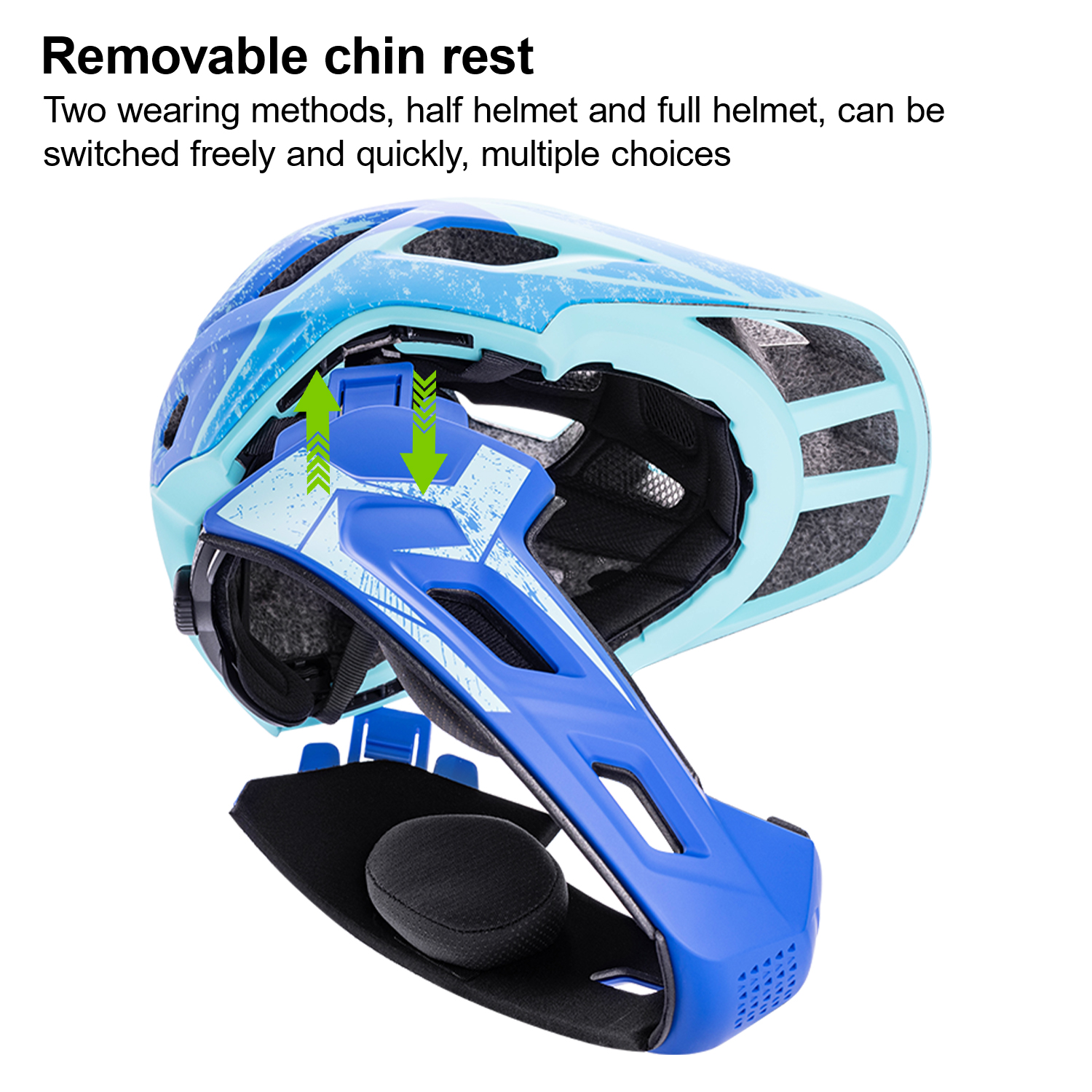 UMUSEEKER children's full-face – Mountain Biking Helmet Full Face recenzja i cena