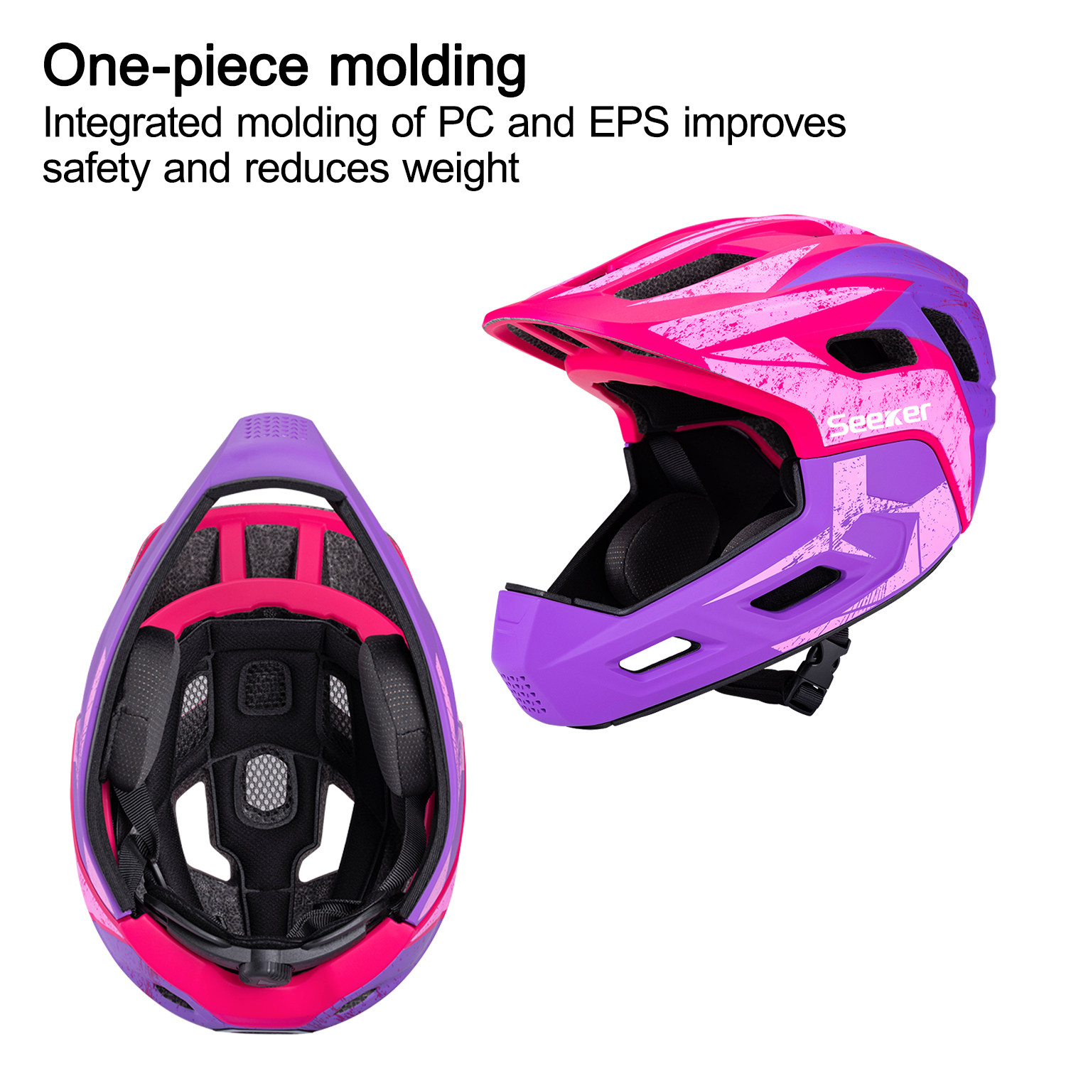 UMUSEEKER children's full-face – Mountain Biking Helmet Full Face recenzja i cena