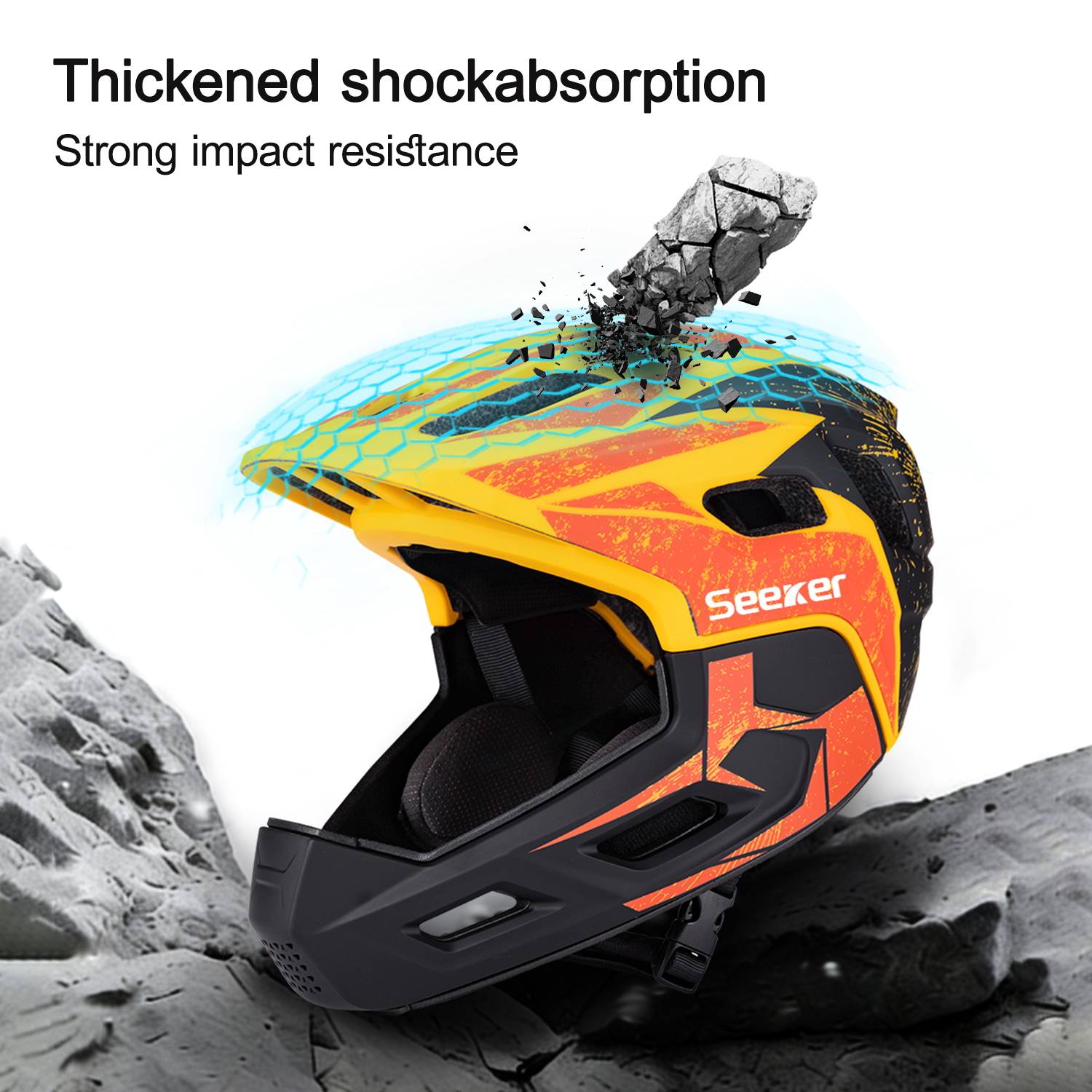 UMUSEEKER children's full-face – Mountain Biking Helmet Full Face recenzja i cena