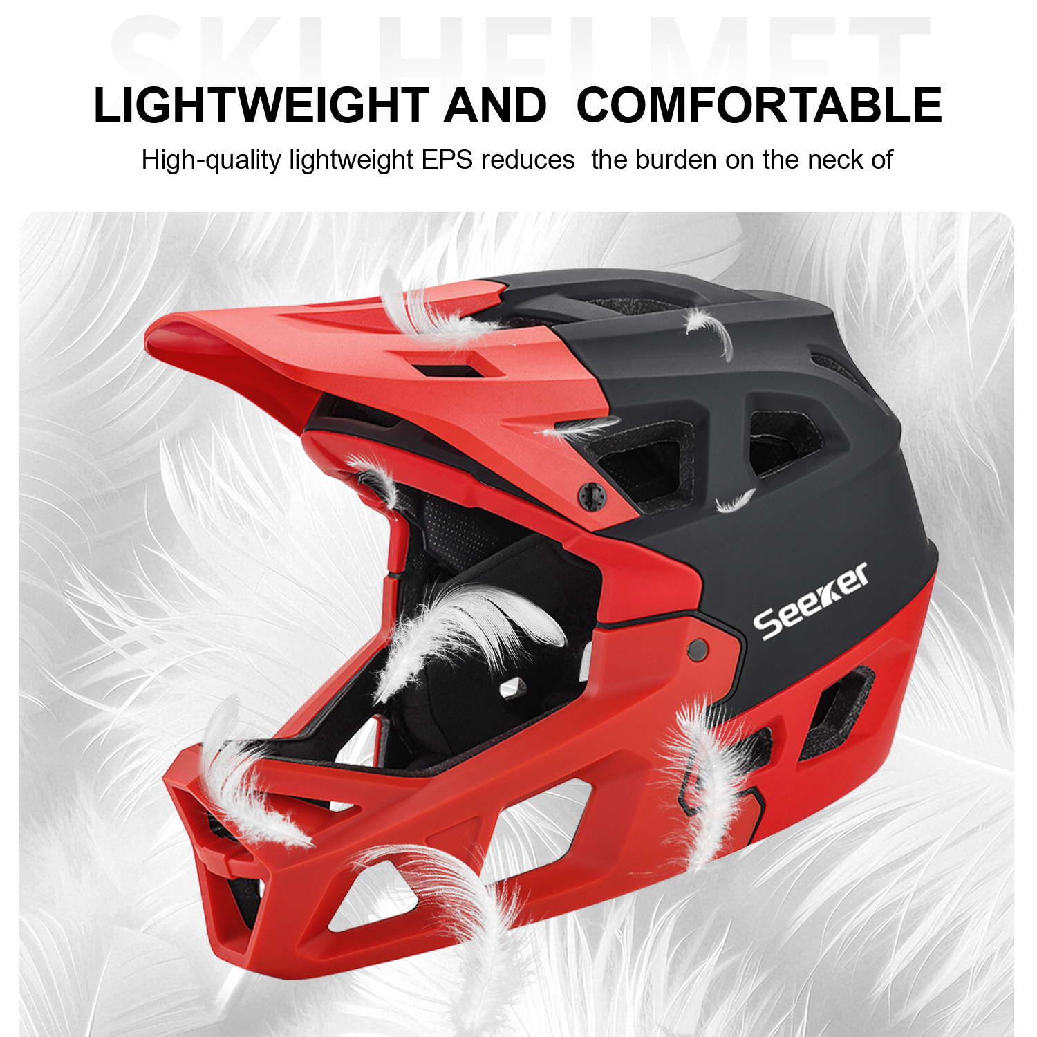 Seeker bicycle off-road full-f – Mountain Biking Helmet Full Face recenzja i cena