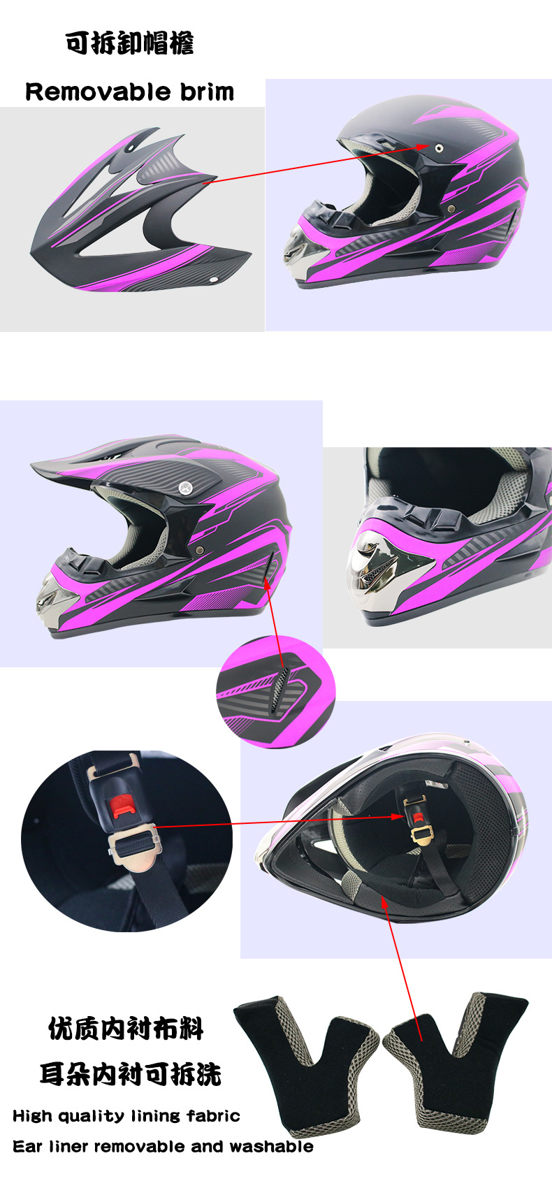 2019 New Flip Up Motorcycle He – Mountain Biking Helmet Full Face recenzja i cena