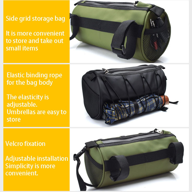 2L 5L Bike Handlebar Bag, Bicy – Mountain Biking Hip Pack recenzja i cena