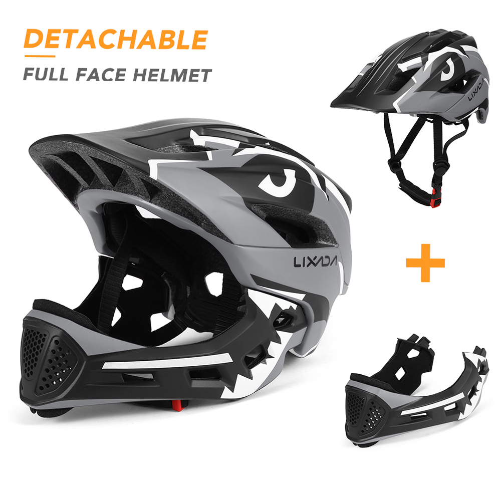 Kids Detachable Full Face Bike – Mountain Biking Helmet Full Face recenzja i cena