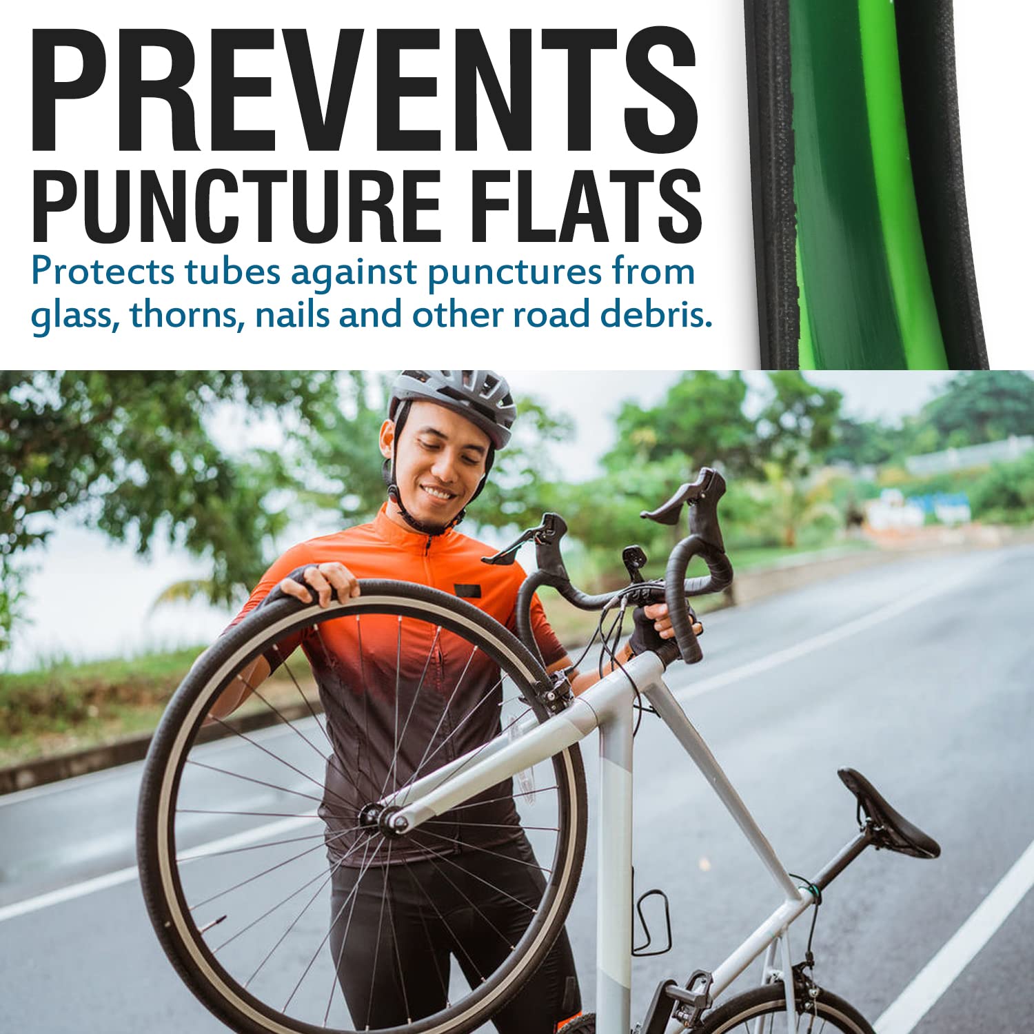 Bike Tire Liner-Help Prevent F – Mountain Biking Shoes recenzja i cena