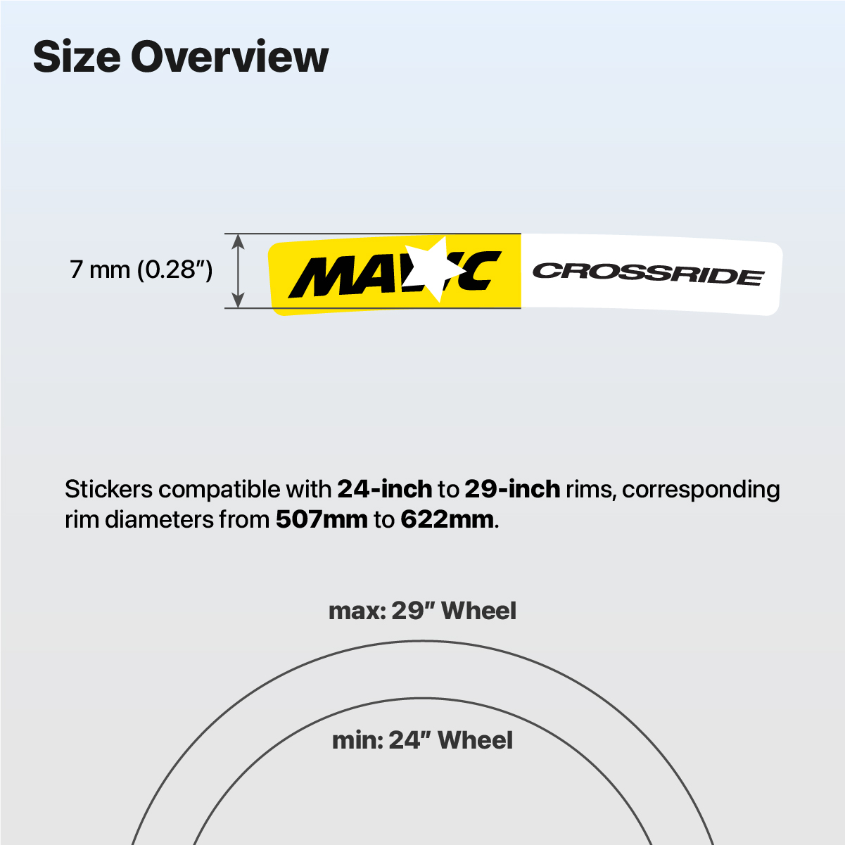 Vismaz Road Bike Wheel Sticker – Mountain Biking Quotes recenzja i cena