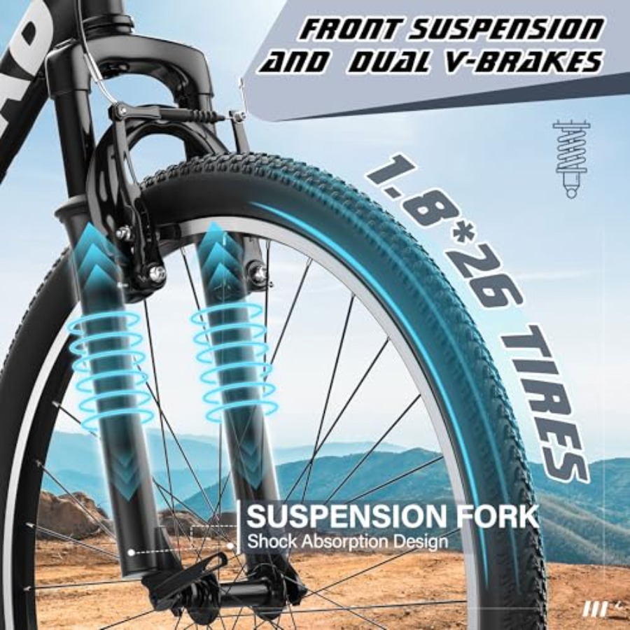26 Mountain Bike for Urban Com – Mountain Biking Gear recenzja i cena
