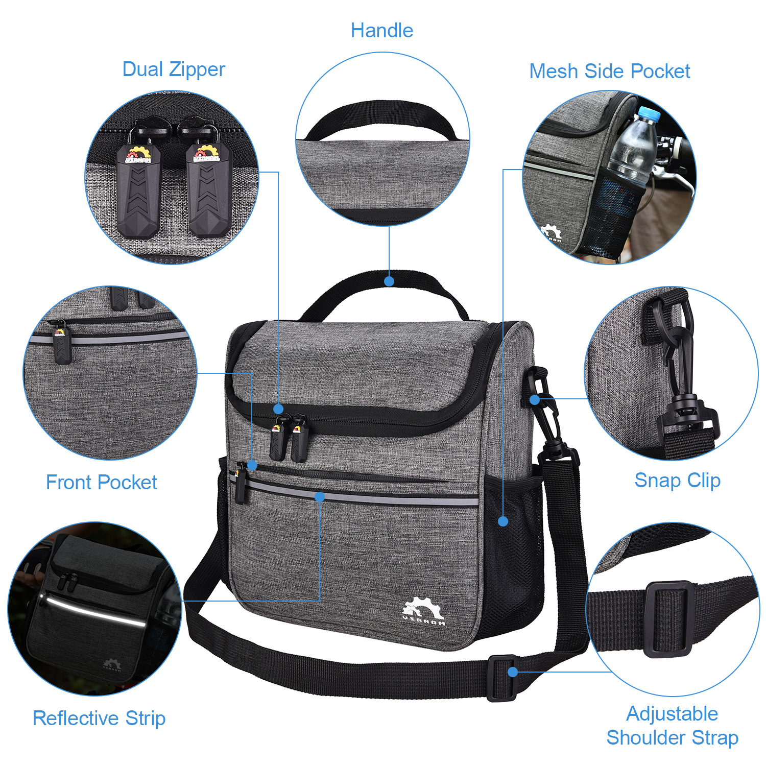 Waterproof Bike Handlebar Insu – Mountain Biking Hip Pack recenzja i cena