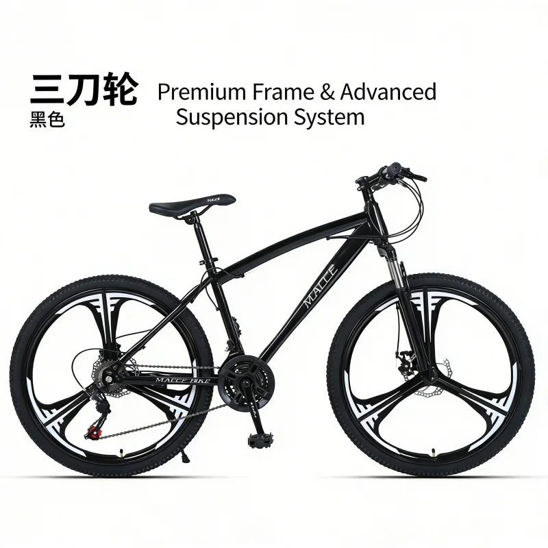 Black 24-inch Three-Knife Moun – Mountain Biking Gear recenzja i cena