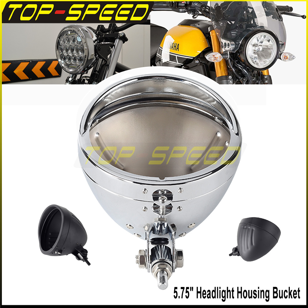 Black/Chrome Motorcycle Headla – Mountain Biking Las Vegas recenzja i cena