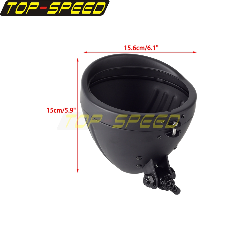 Black/Chrome Motorcycle Headla – Mountain Biking Las Vegas recenzja i cena