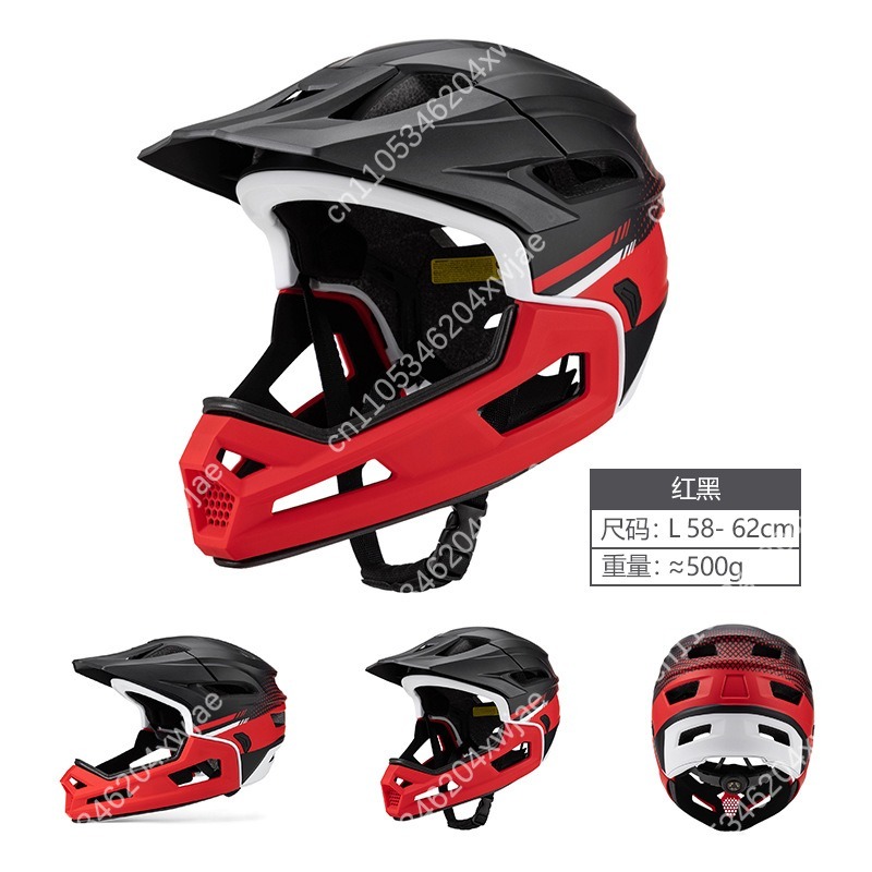Detachable Face Guard Mountain – Mountain Biking Helmet Full Face recenzja i cena