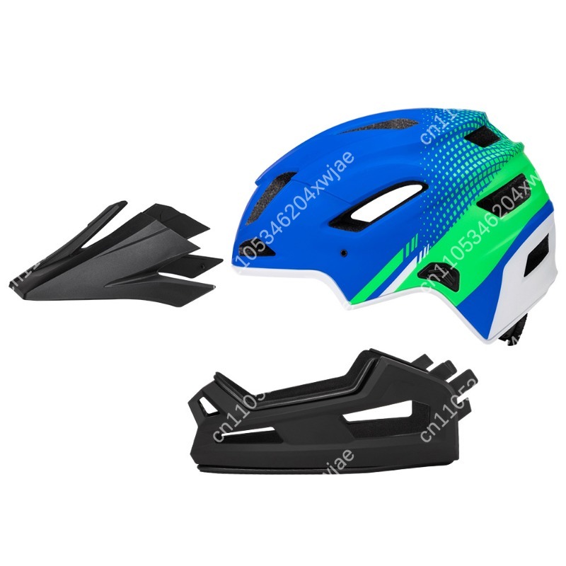 Detachable Face Guard Mountain – Mountain Biking Helmet Full Face recenzja i cena